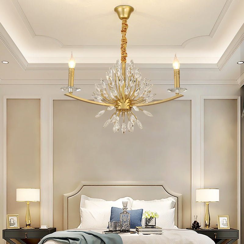Sherlyn Kelly Gold Sputnik Chandelier - Reflect Lighting