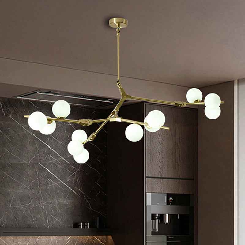 Jativa Tianna Chandelier- Gold/ Black