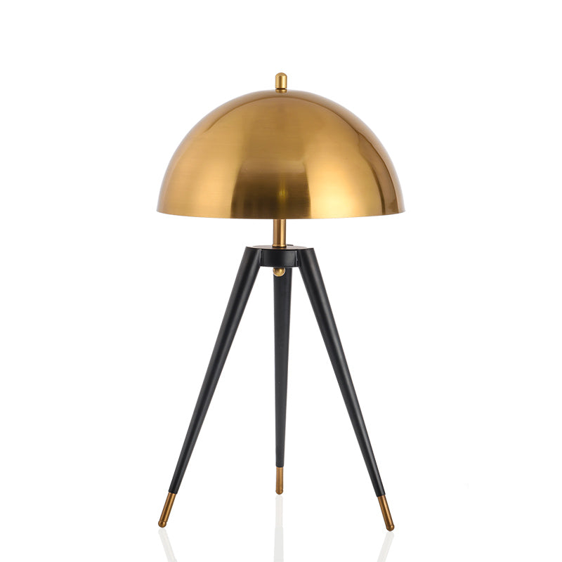 Gold & Black Tripod Table/Floor Lamp - Reflect Lighting