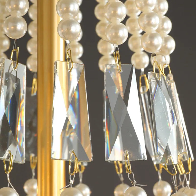 Kulo Pearl Gold Chandelier - Reflect Lighting