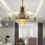Hadleigh Dirksen Copper Gold Chandelier - Reflect Lighting