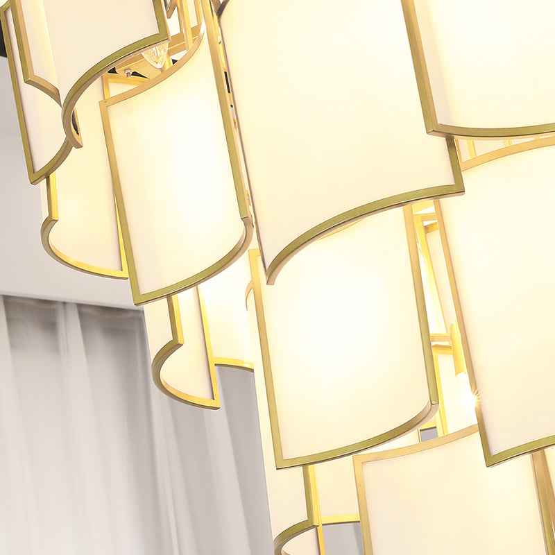 Annija Boody Gold Chandelier