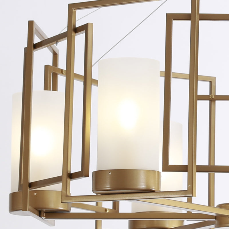 Victorian Glass Chandelier Light - Reflect Lighting