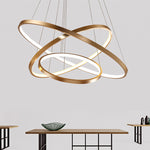 3 Tire Circular Suspension Hanging Light
