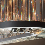 Kaela Bellavia Black Crystal Chandelier- Round/ Rectangular - Reflect Lighting
