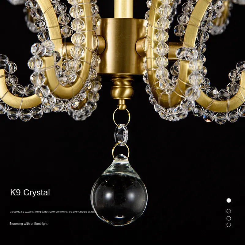Rinnah Replogle Gold Chandelier