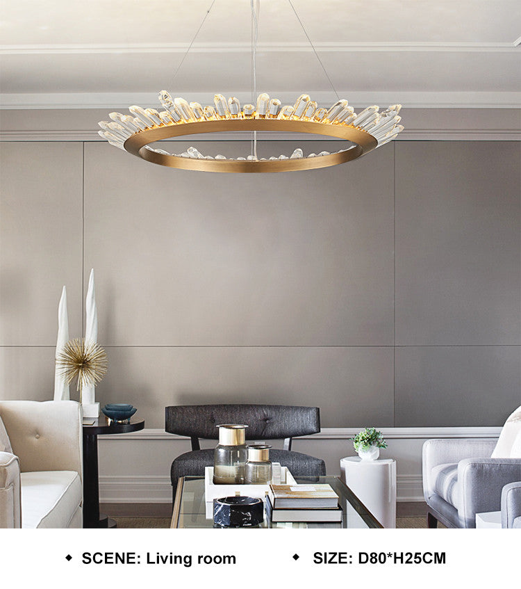 Wagon Wheel Chandelier-Black/Gold - Reflect Lighting