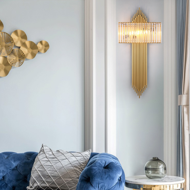 Pendulum Gold Wall Lamp - Reflect Lighting