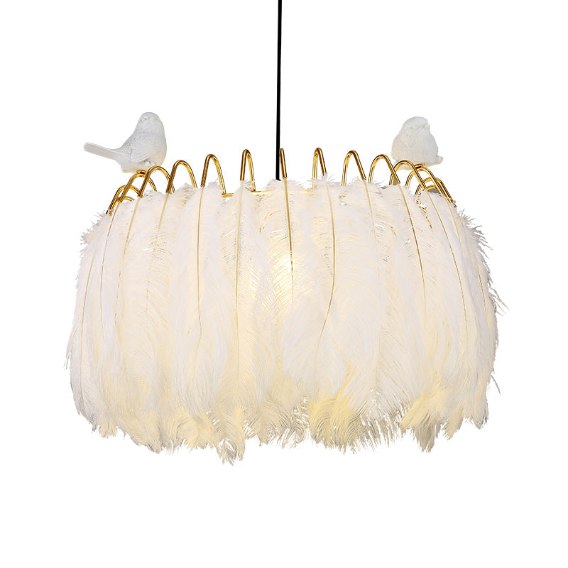 Redneck Feather Bird Chandelier - Reflect Lighting