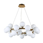 Forged Circle Iron Chandelier- Round/Rectangle - Reflect Lighting