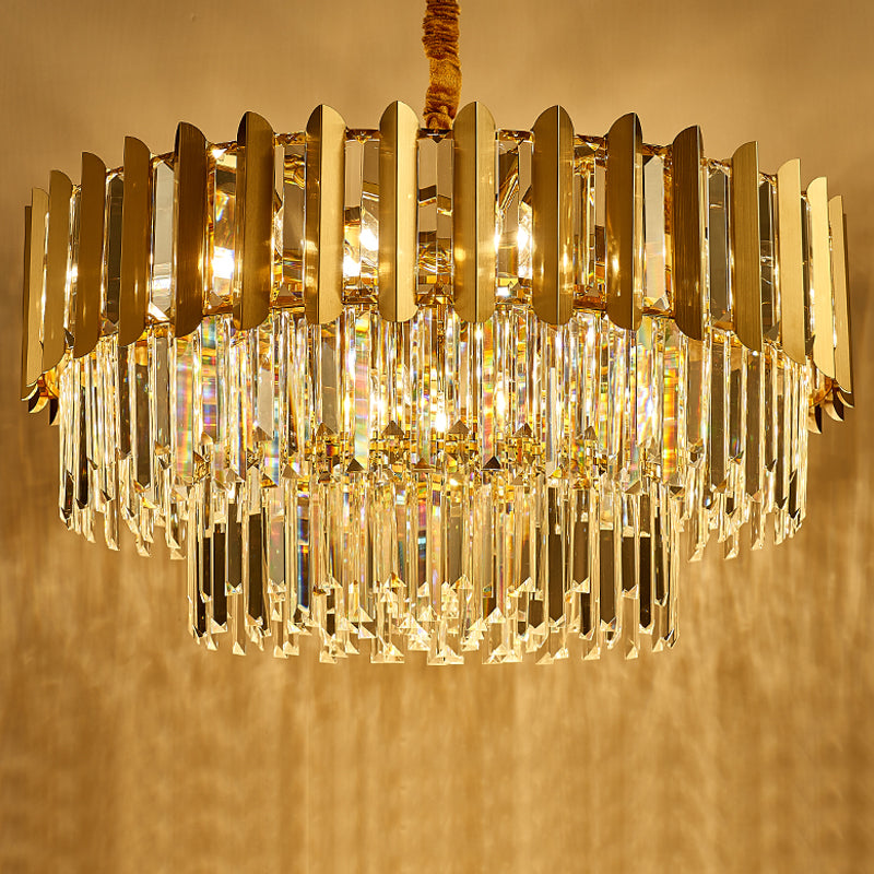 La Maison Crystal Chandelier - Round/Rectangle - Reflect Lighting