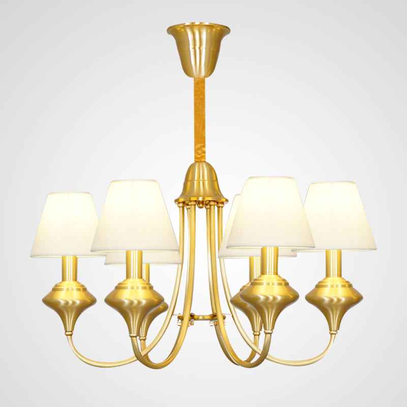 Askanaz Abaz Gold Chandelier- Round/Rectangular