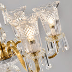 Silhouette Devonte Gold Chandelier - Reflect Lighting