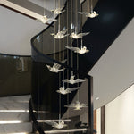 Cuckoo Bird Staircase Chandelier - Reflect Lighting
