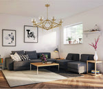 Skylar Sputnik Chandelier - Reflect Lighting