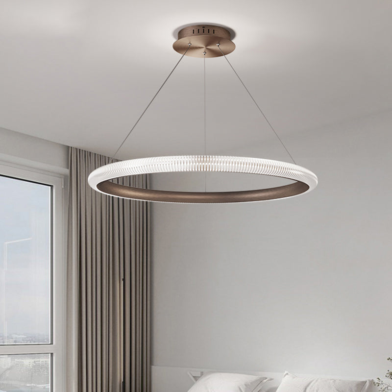 Reynal Ripley Brown Ring Chandelier - Reflect Lighting