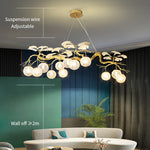 Hazel Gold LED Braided Chandelier - Reflect Lighting