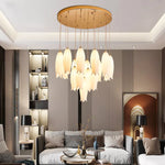Tulip Flower Staircase Chandelier - Reflect Lighting