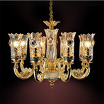 Drewett Gold Premium Chandelier - Reflect Lighting