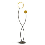 Estela Black & Gold LED Floor Lamp - Reflect Lighting