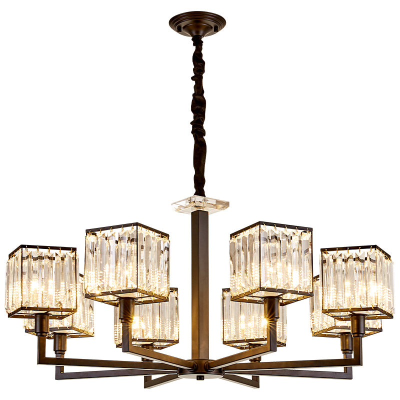 Louisiana Black Chandelier - Reflect Lighting