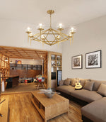 Skylar Sputnik Chandelier - Reflect Lighting