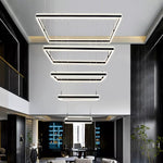 Malena Olena Black LED Chandelier - Reflect Lighting