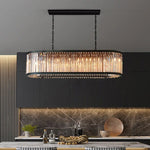 Kaela Bellavia Black Crystal Chandelier- Round/ Rectangular - Reflect Lighting