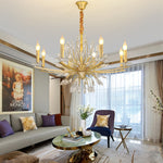 Sherlyn Kelly Gold Sputnik Chandelier - Reflect Lighting