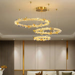 Oppenheim Gold Butterfly Ring Chandelier - Reflect Lighting