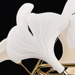 Ginkgo Leaf Icarus Gold Chandelier - Reflect Lighting