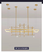 Sherburne Abdera Gold Chandelier - Reflect Lighting