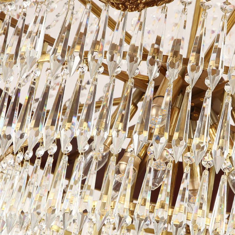 Premium Luxury Hand Detailed Crystal Chandelier - Reflect Lighting