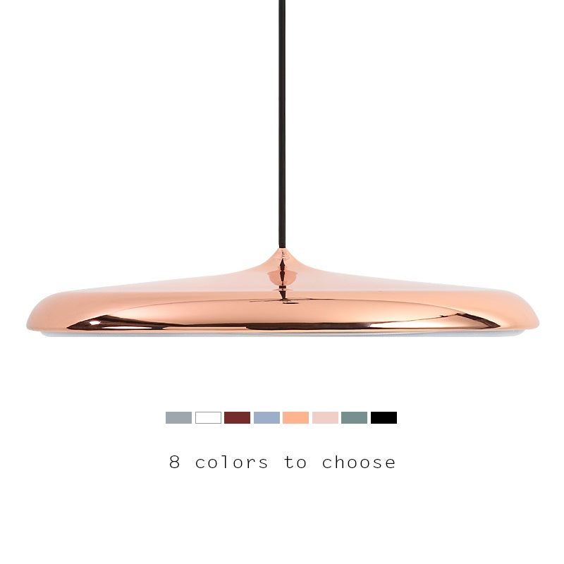 Simple Metal Led Pendant Lighting- 8 Colours