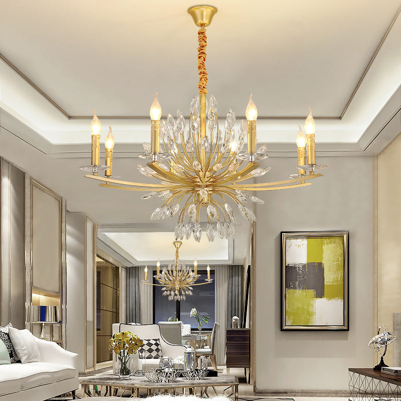 Sherlyn Kelly Gold Sputnik Chandelier - Reflect Lighting
