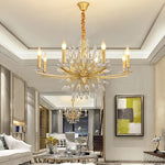 Sherlyn Kelly Gold Sputnik Chandelier - Reflect Lighting
