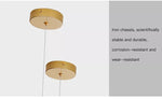 Sherburne Abdera Gold Chandelier - Reflect Lighting