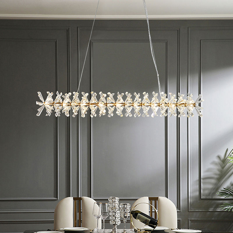 Cadesha Wrangler GoldCrystal Chandelier - Round/Rectangular