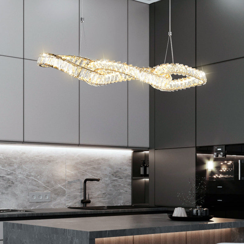 Schafer Barron Gold Crystal Chandelier - Reflect Lighting