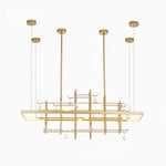 Sherburne Abdera Gold Chandelier - Reflect Lighting
