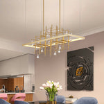 Sherburne Abdera Gold Chandelier - Reflect Lighting