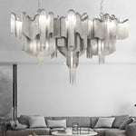 Jaeden Keefe Chrome Tassel Chain Chandelier - Reflect Lighting
