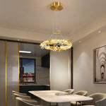 Oppenheim Gold Butterfly Ring Chandelier - Reflect Lighting