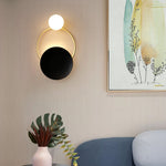 Sconce Black/Gold Wall Lamps - Reflect Lighting