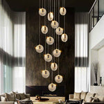 Deira Cashon Gold Staircase Chandelier
