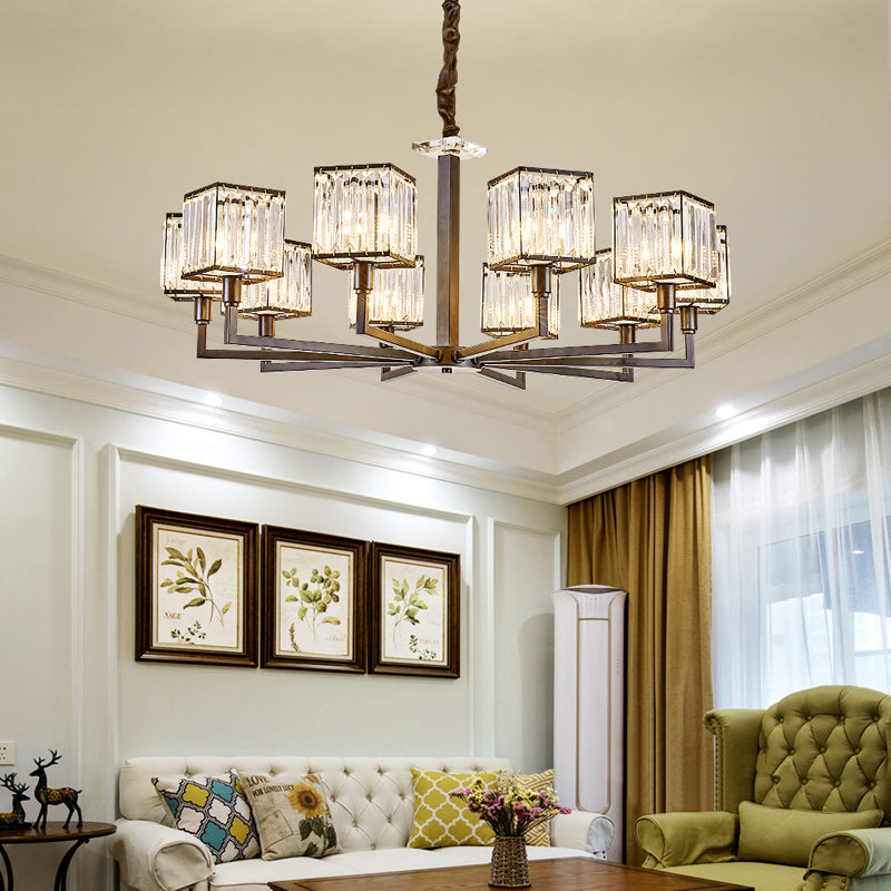 Louisiana Black Chandelier - Reflect Lighting