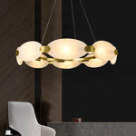 Eubanks Copper Marble Chandelier