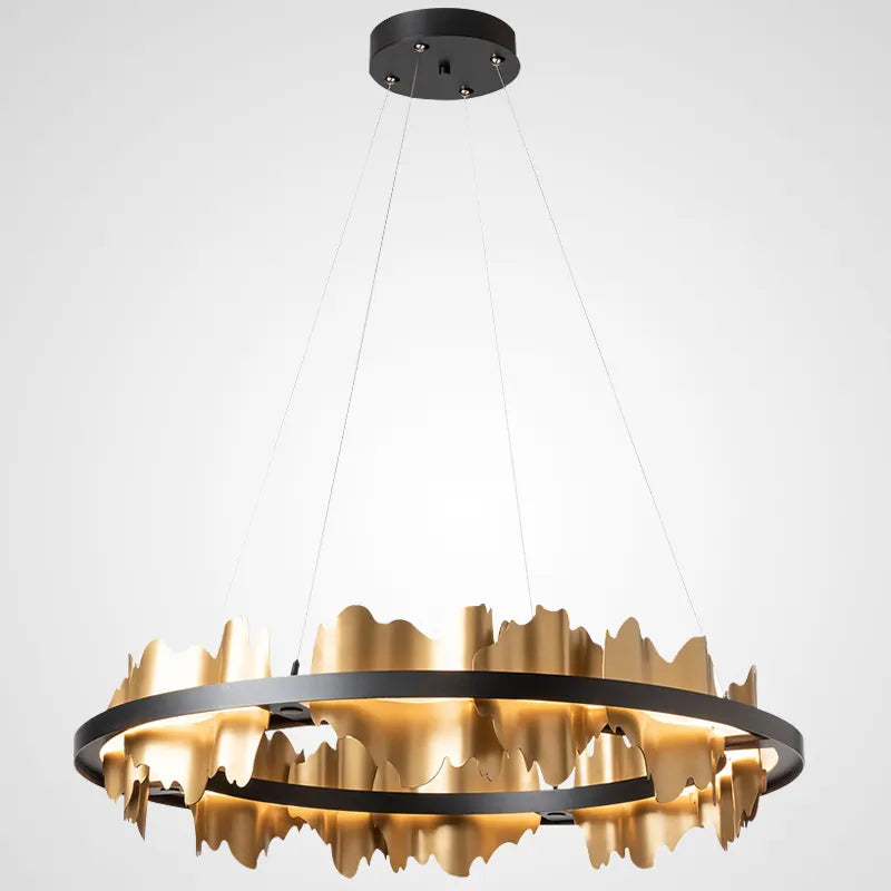 The Gilded Galaxy Chandelier- Gold/Sliver