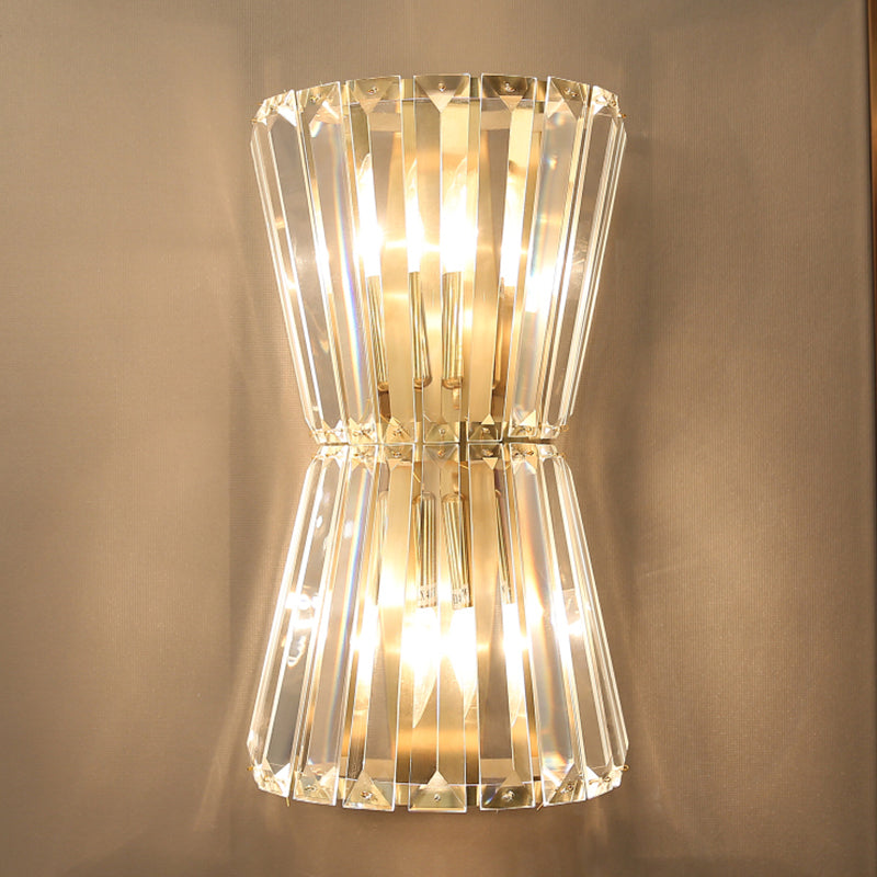 Kacey Rainer Gold Crystal Wall Lamp - Reflect Lighting