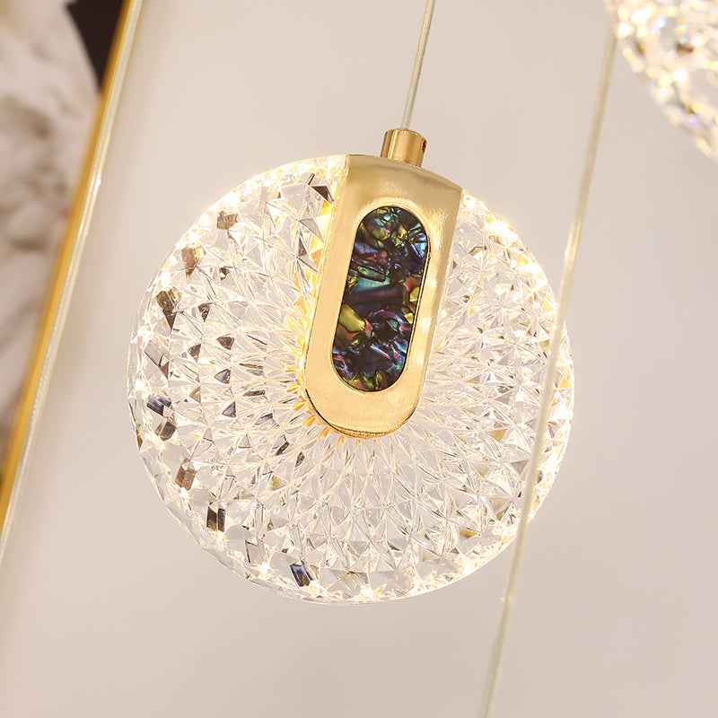 Deira Cashon Gold Staircase Chandelier